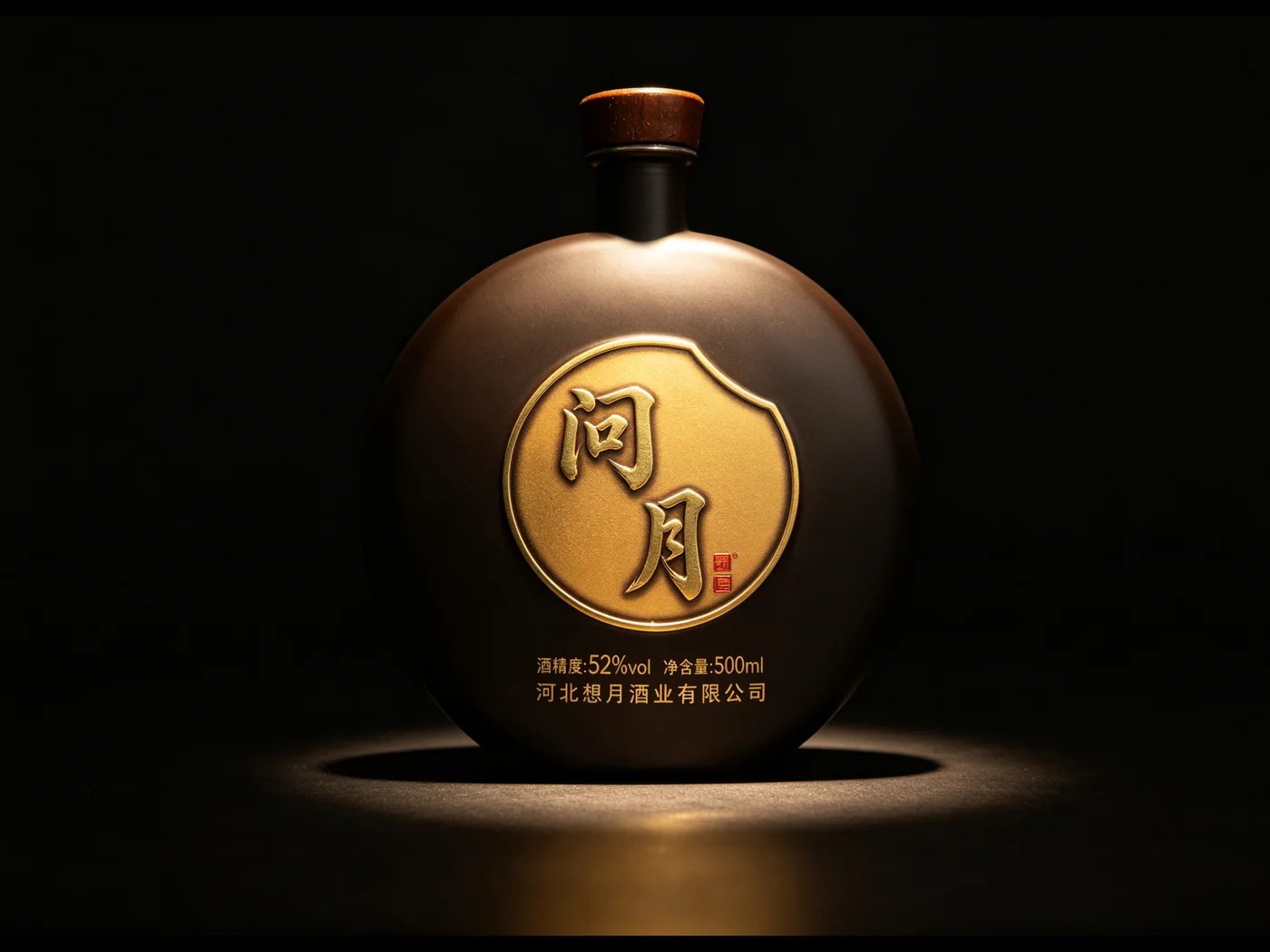 问月白酒产品图